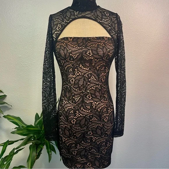 Tiger Mist | Dresses | All Over Lace Mini Dress From Tiger Mist Brand New  With Tags Size Xsmall | Poshmark